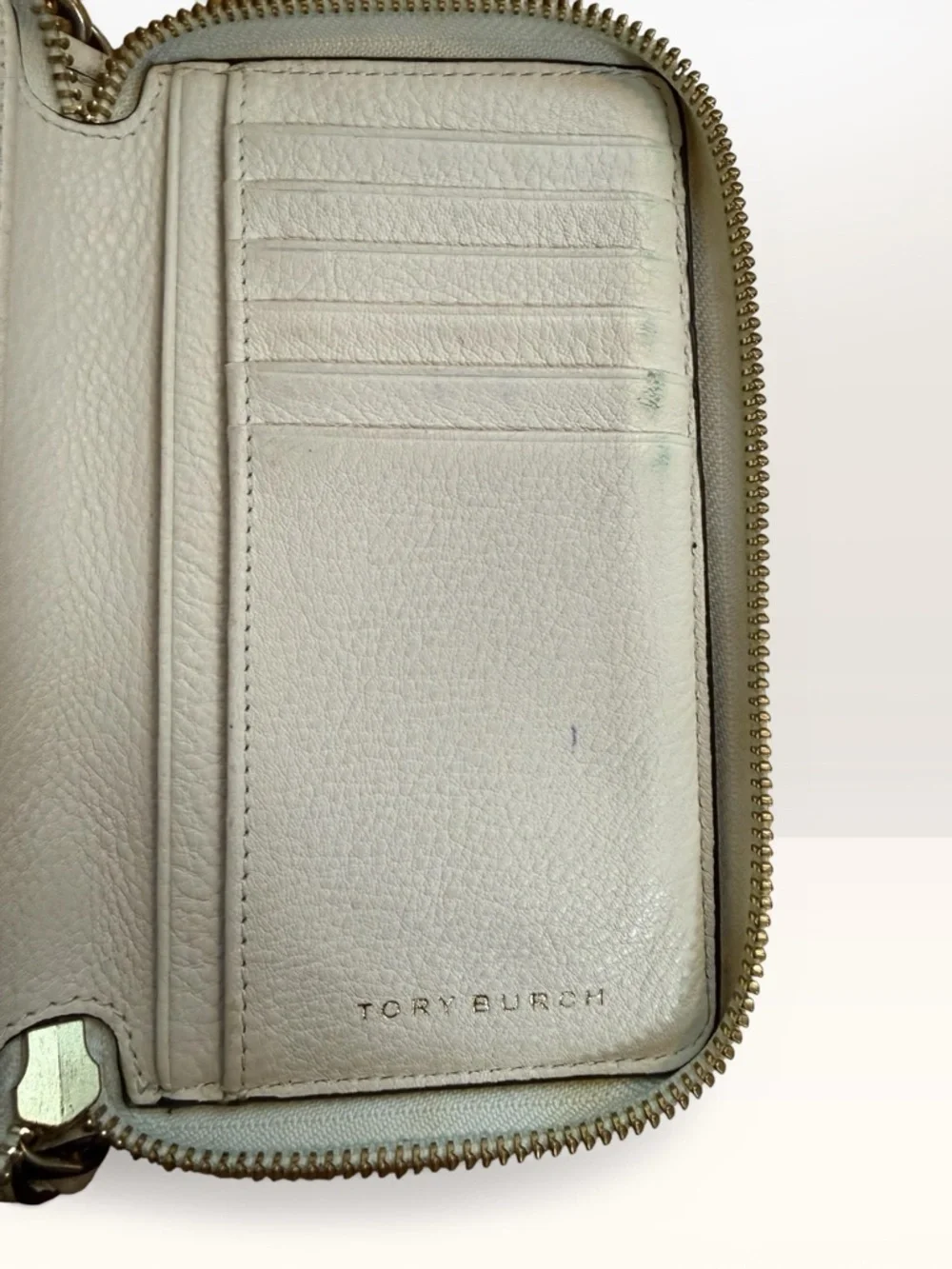 Tory Burch carrying approximate card