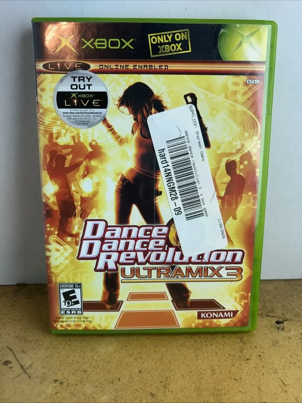 Dance Dance Revolution Ultramix 3 Xbox Original DDR Game
