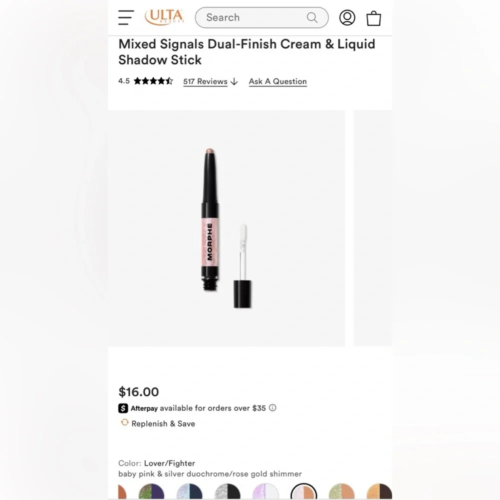 Morphe nib mixed