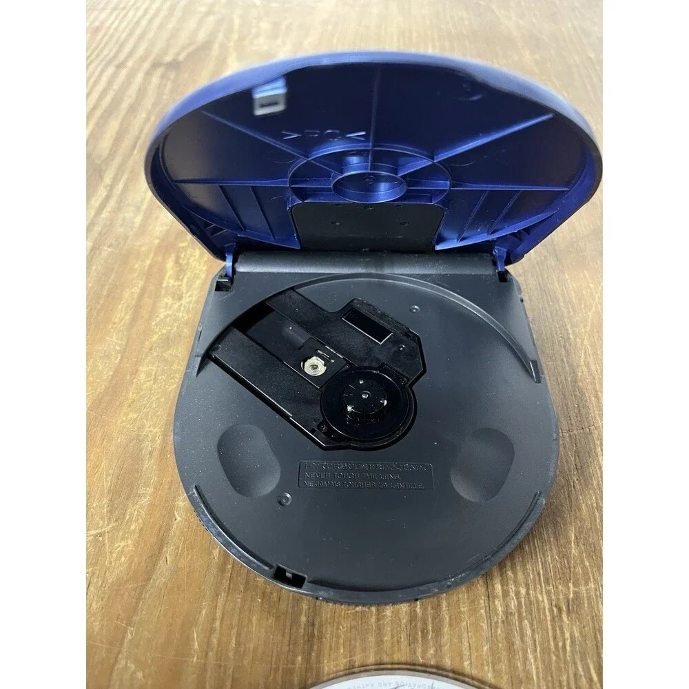 Sony Discman ESP2 Model D-E561 Blue Portable CD Player Tested Working Vintage