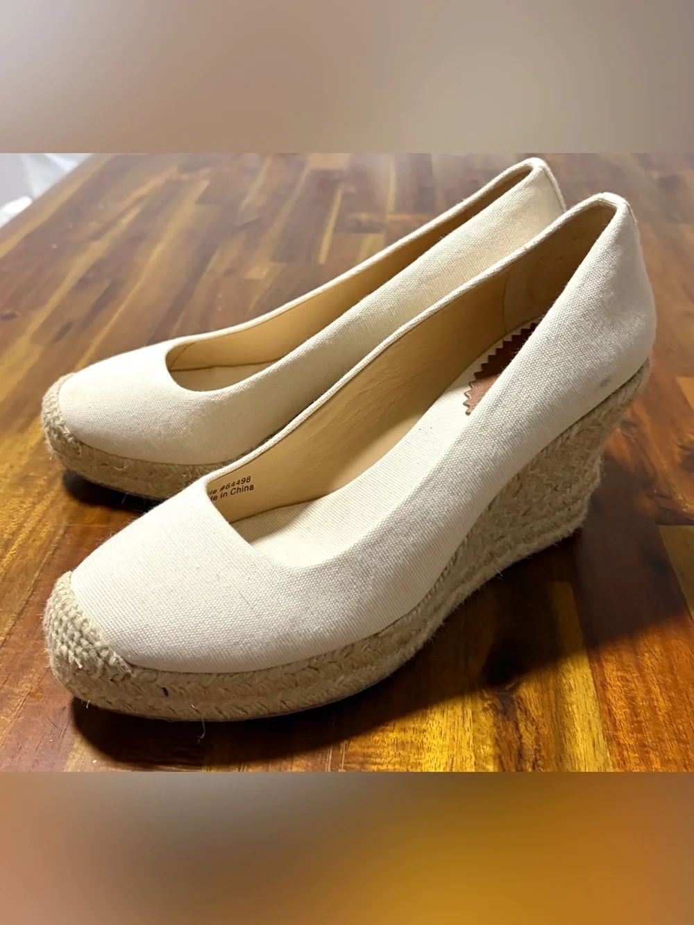 J. Crew casual cream