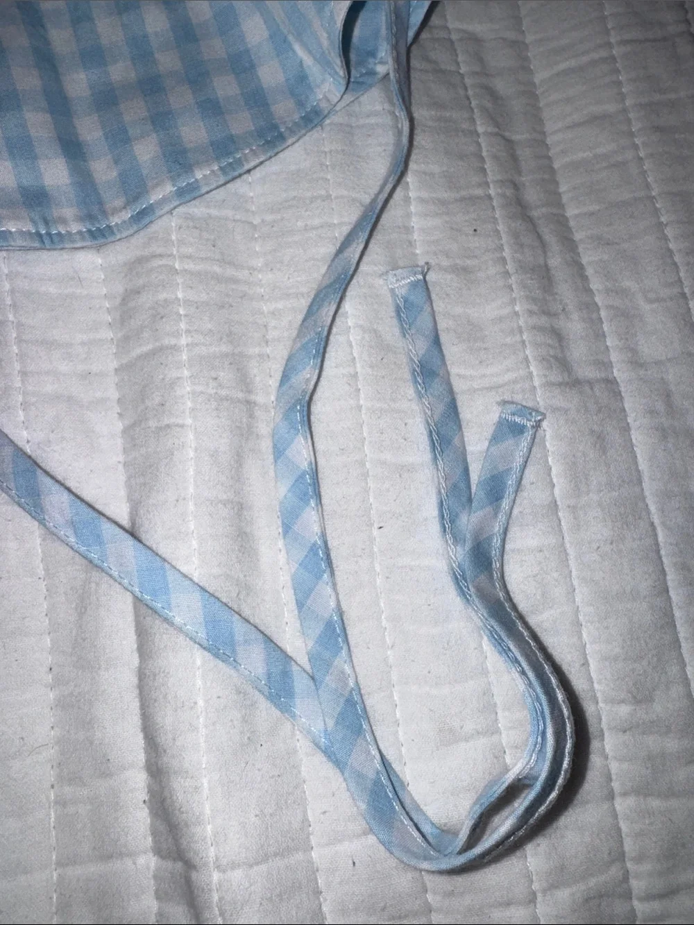 EUC RARE Set of 2 TBBC Boys Summer Beach Hats Red Seersucker Blue Gingham