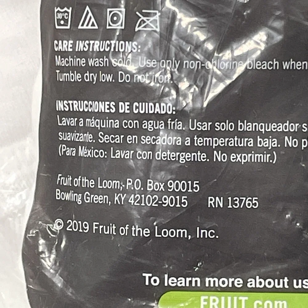 Fruit of the Loom new old