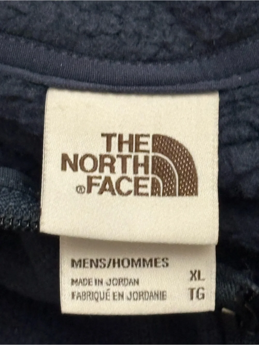 The North Face stay warm