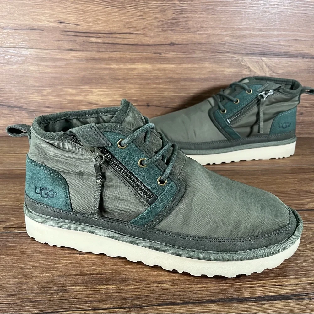 UGG “Neumel”‎ Zip Nylon Winter Boots Men’s Size 9 Shoes