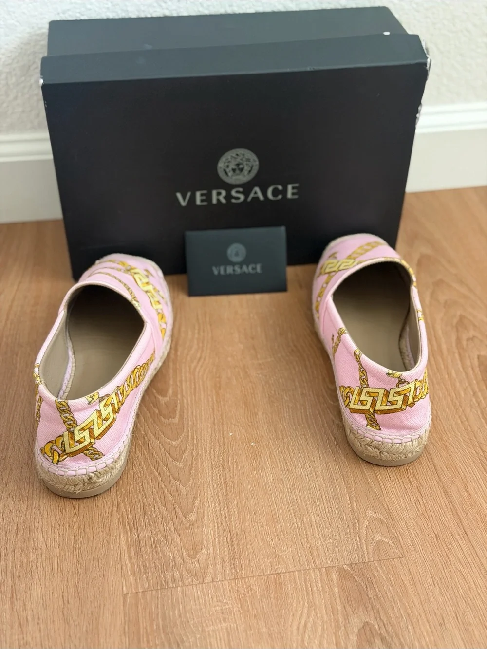 Versace espadrille slip