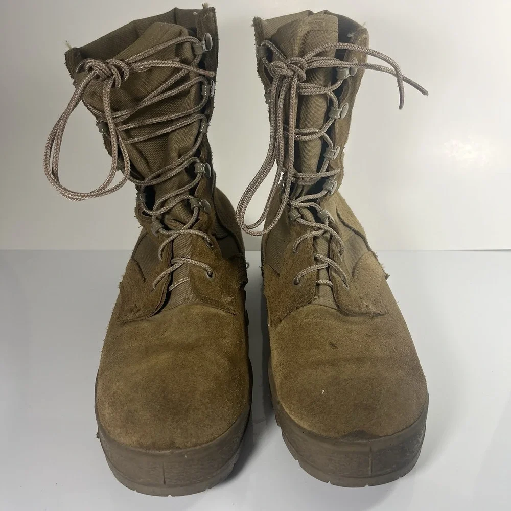 McRae Mens Military boots Sz 5.5 W‎ Desert Hot Weather combat desert tan 245 90