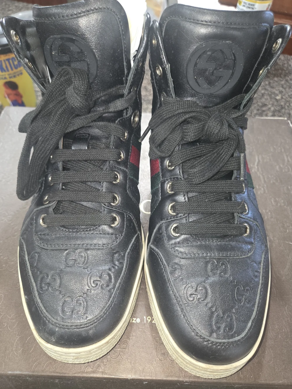 Gucci authentic leather