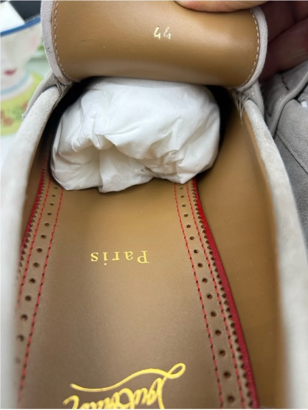 Christian Louboutin elegant suede