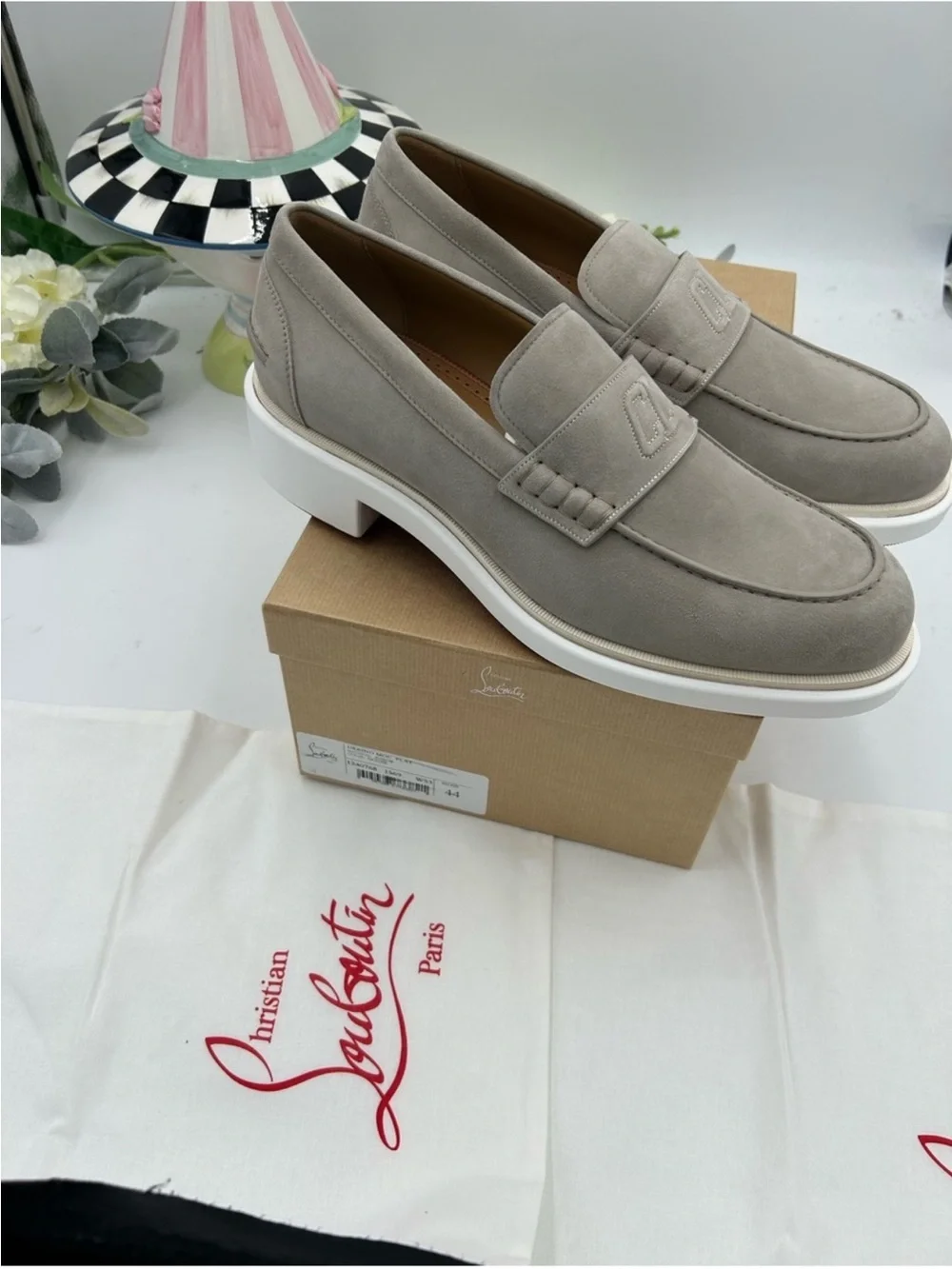 Christian Louboutin elegant suede