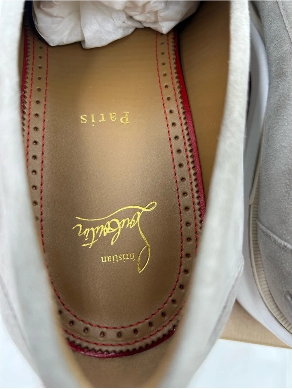 Christian Louboutin elegant suede