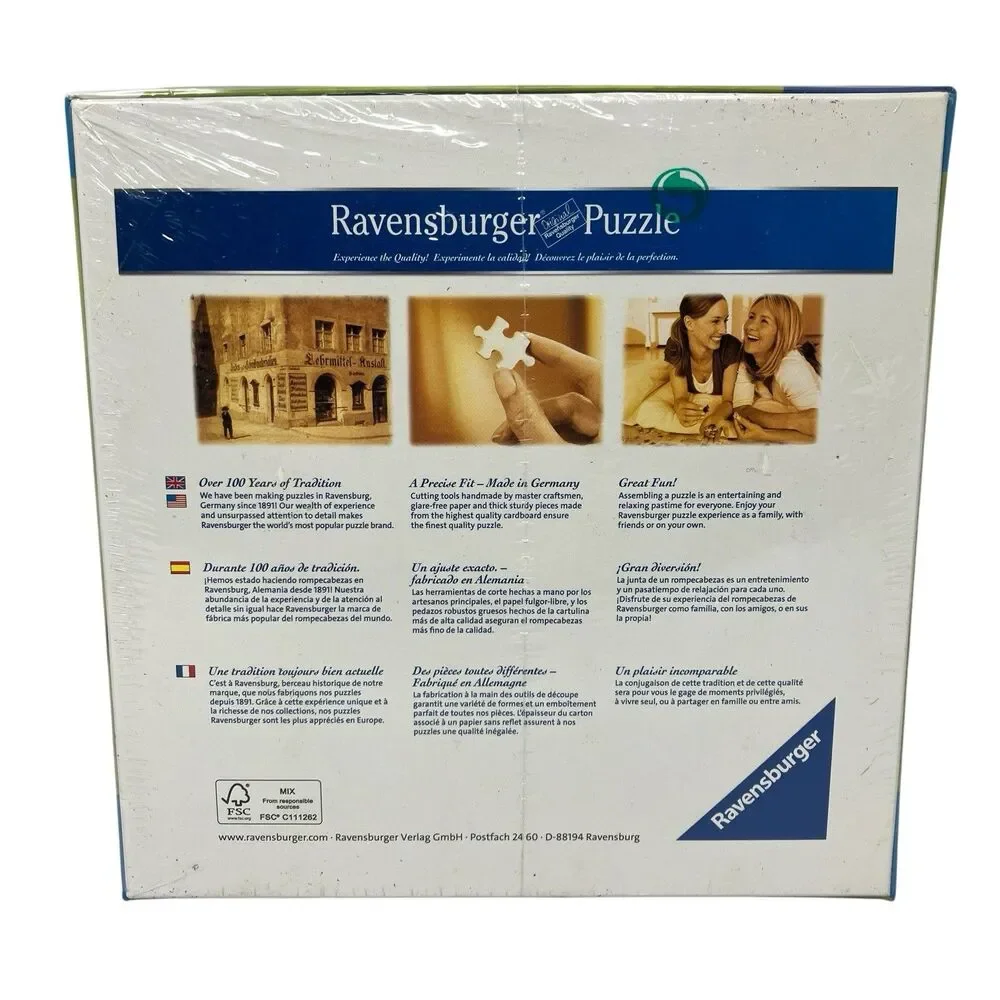 Ravensburger 99 Animals Puzzle 1000 Piece‎ Wildlife Safari Nature Art Collage