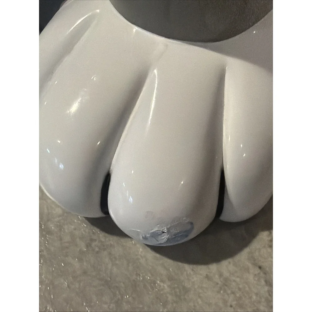 Vtg 1998 Fun-Damental Too plastic Howling Wolf‎ Cookie Jar Works