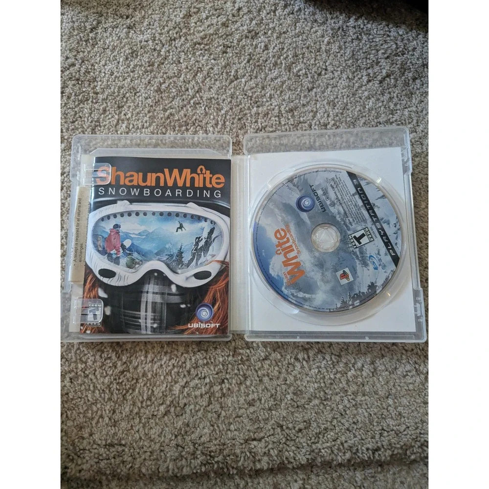 Shaun White Snowboarding Sony PlayStation 3 PS3 Game Complete CIB‎ Ubisoft 2008