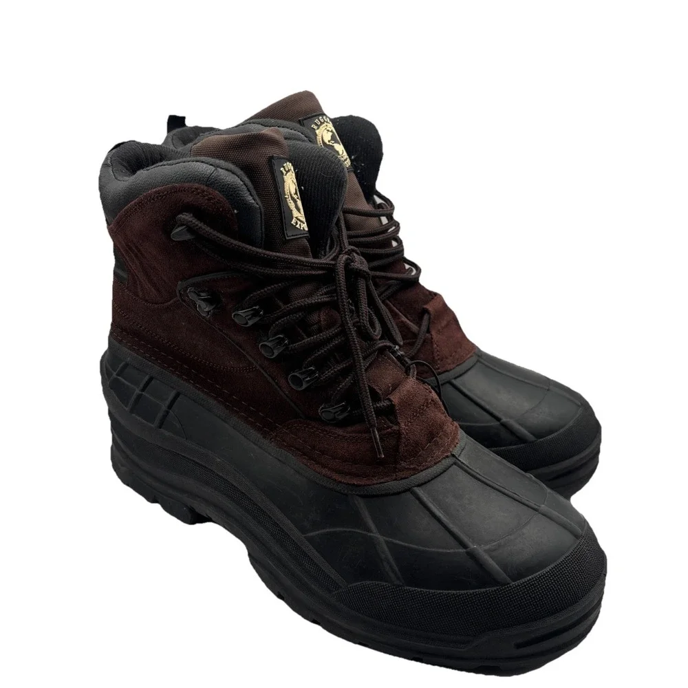 Men's Rugged Exposure Mammoth II‎  Winter Snow Boots Sz 12 Brown