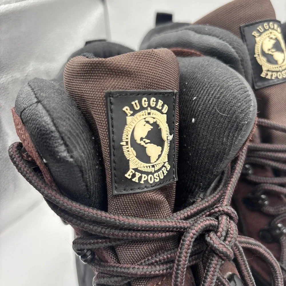 Men's Rugged Exposure Mammoth II‎  Winter Snow Boots Sz 12 Brown