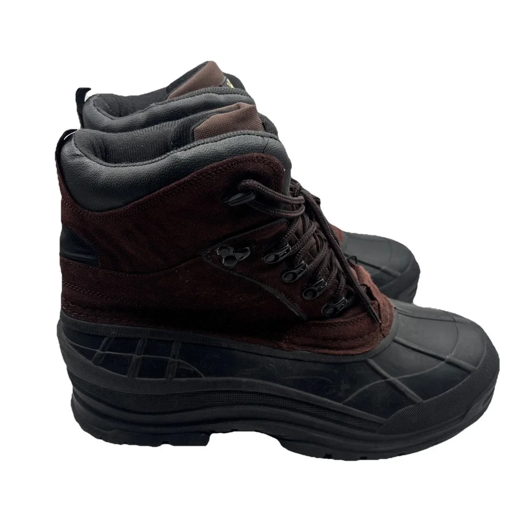 Men's Rugged Exposure Mammoth II‎  Winter Snow Boots Sz 12 Brown