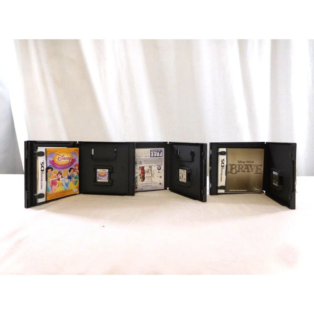 Nintendo DS 3 TESTED Disney Princess: Magical Jewels +  Imagine Figure‎ Skater +