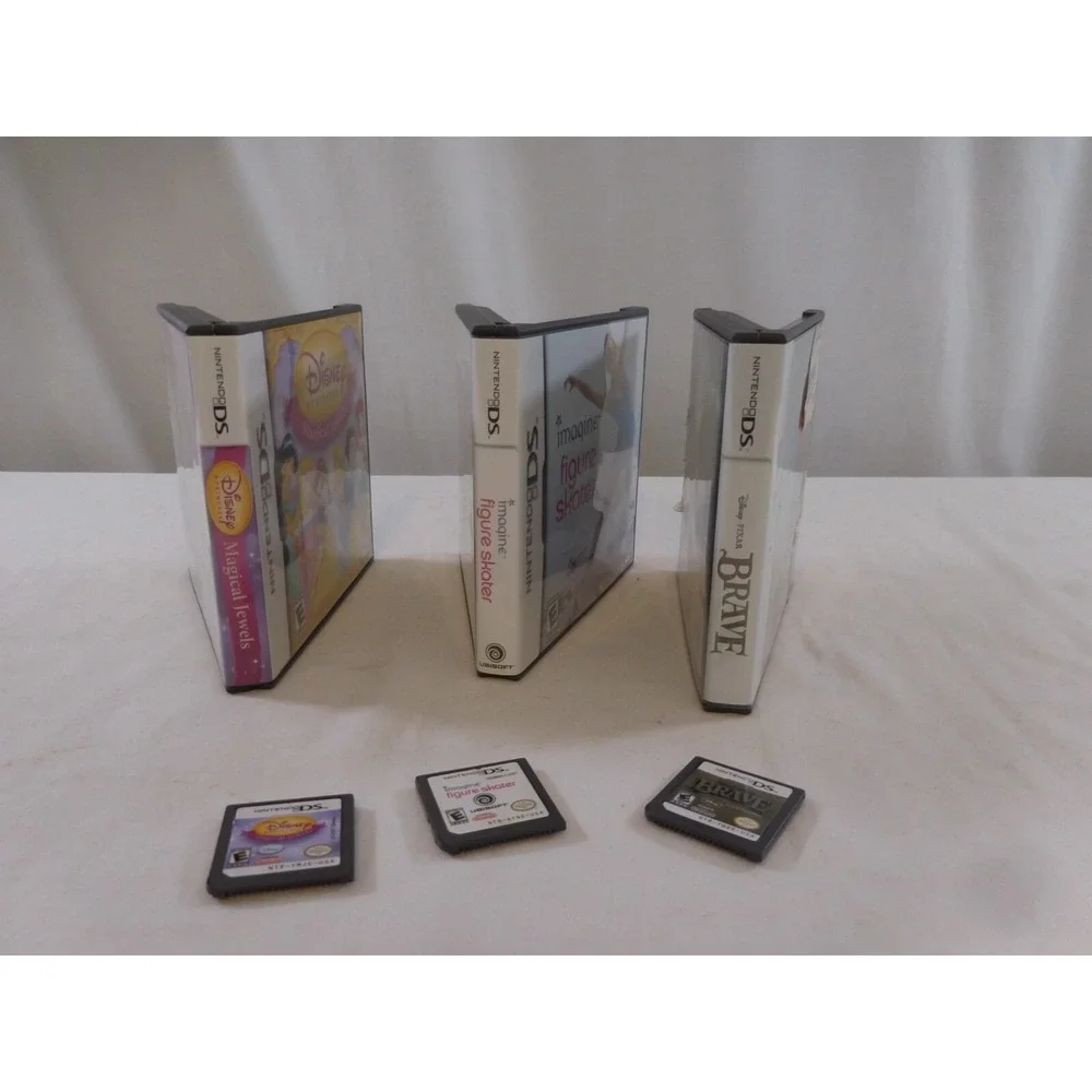 Nintendo DS 3 TESTED Disney Princess: Magical Jewels +  Imagine Figure‎ Skater +