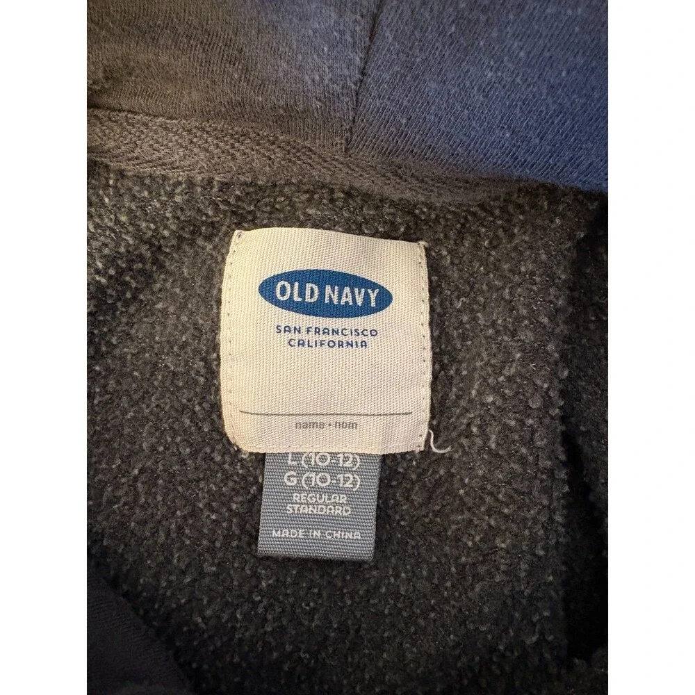 Youth Boys OLD NAVY Hoodie - Size Large (10/12)