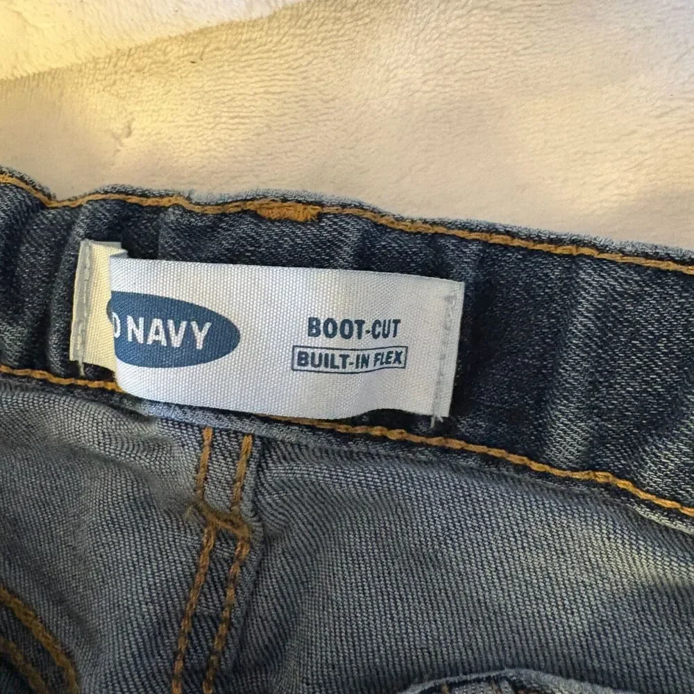 Youth Boys OLD NAVY Boot-Cut Flex Jeans - Size 12
