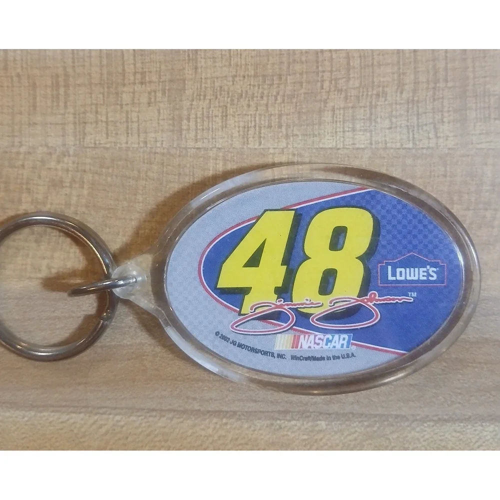 NASCAR Jimmie‎ Johnson #48 Hendrick Motorsports Lowes Key Ring WinCraft Racing