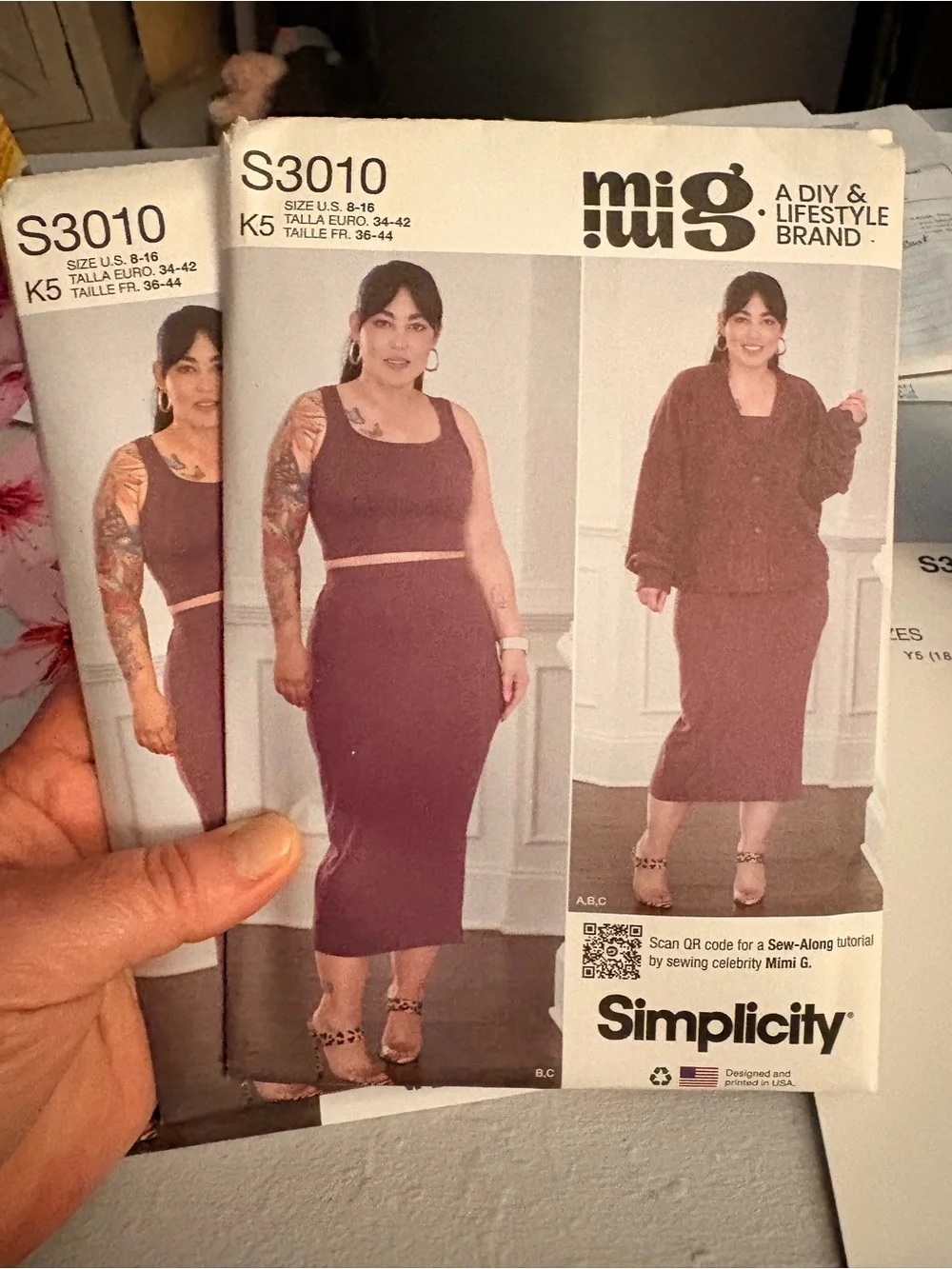 BN UNCUT SIMPLICITY 3010 K5 BUSINESS SUITE SEWING PATTERNS