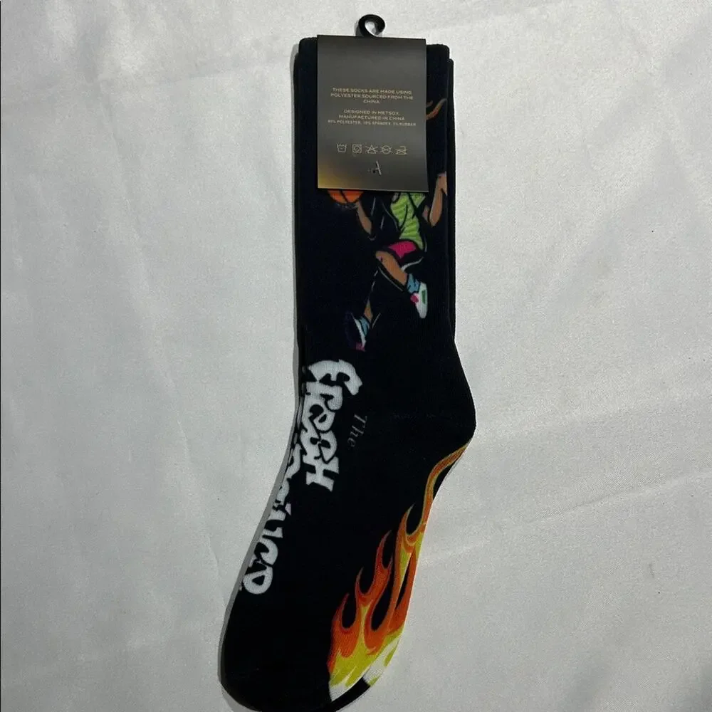 Fresh Prince Black‎ Graphic Casual Socks