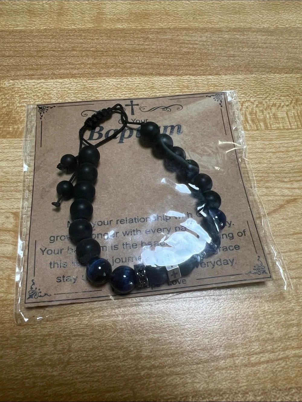 Baptism With GOD Bracelet Collection unbranded men