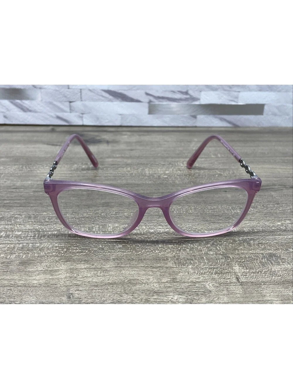 COACH NEW YORK HC6127U 5535 Transparent Purple Eyeglasses Frame 51-17-140