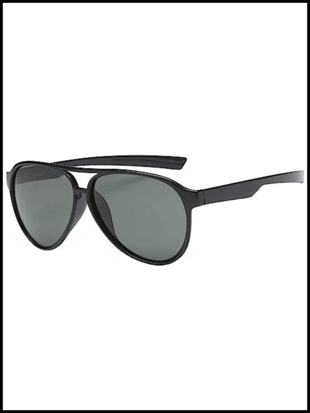 Unisex Ultra Lightweight Flexible Aviator Sunglasses with UV Protection