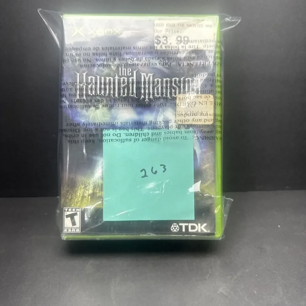 xbox  game lot Big Bumpin, The Haunted‎ Mansion, Gost Recon,top Spin