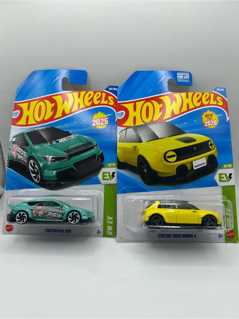 Hot Wheels HWEV Custom 2020 Honda e & Custom Kia EV6 bundle 🔥🛞