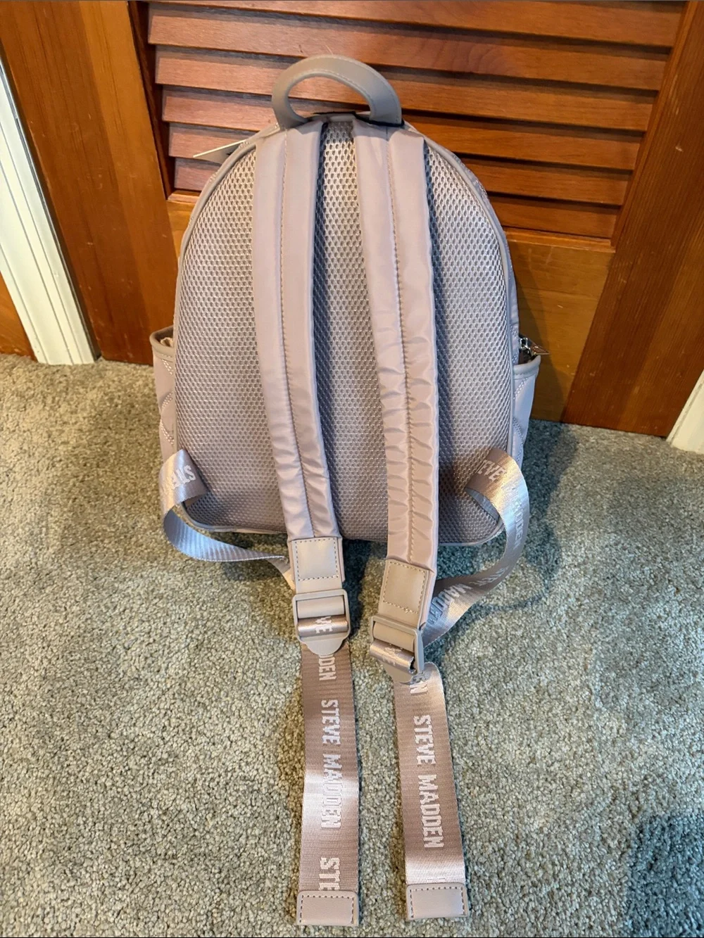 Steve Madden quilted blush