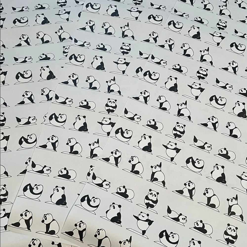 Society6 panda yoga