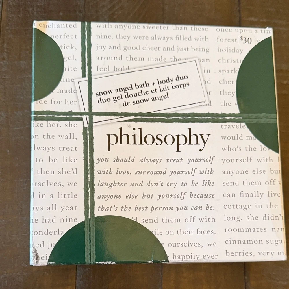Philosophy indulge snow