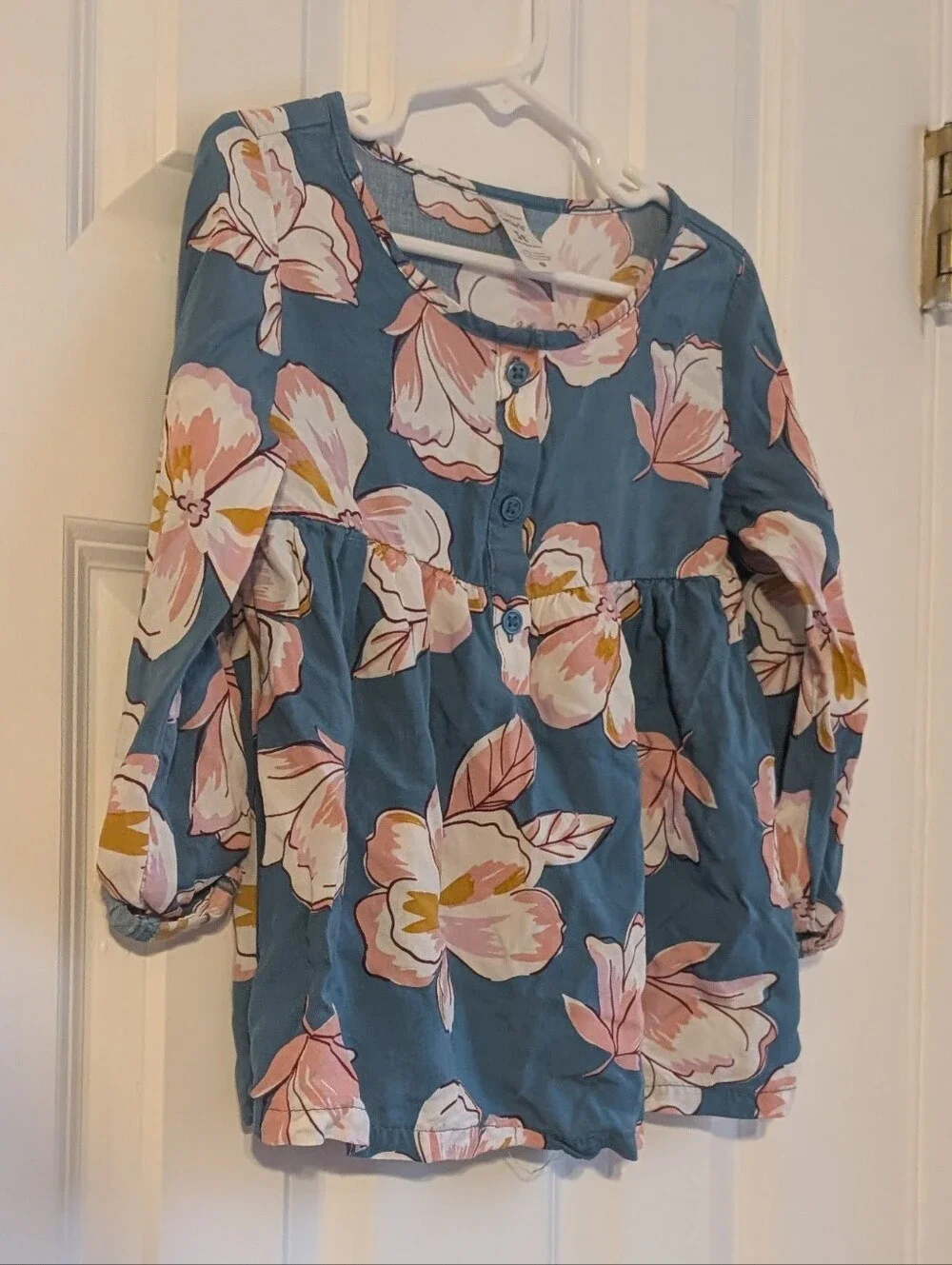 Carter's Girls Floral Blouse Size 5T
