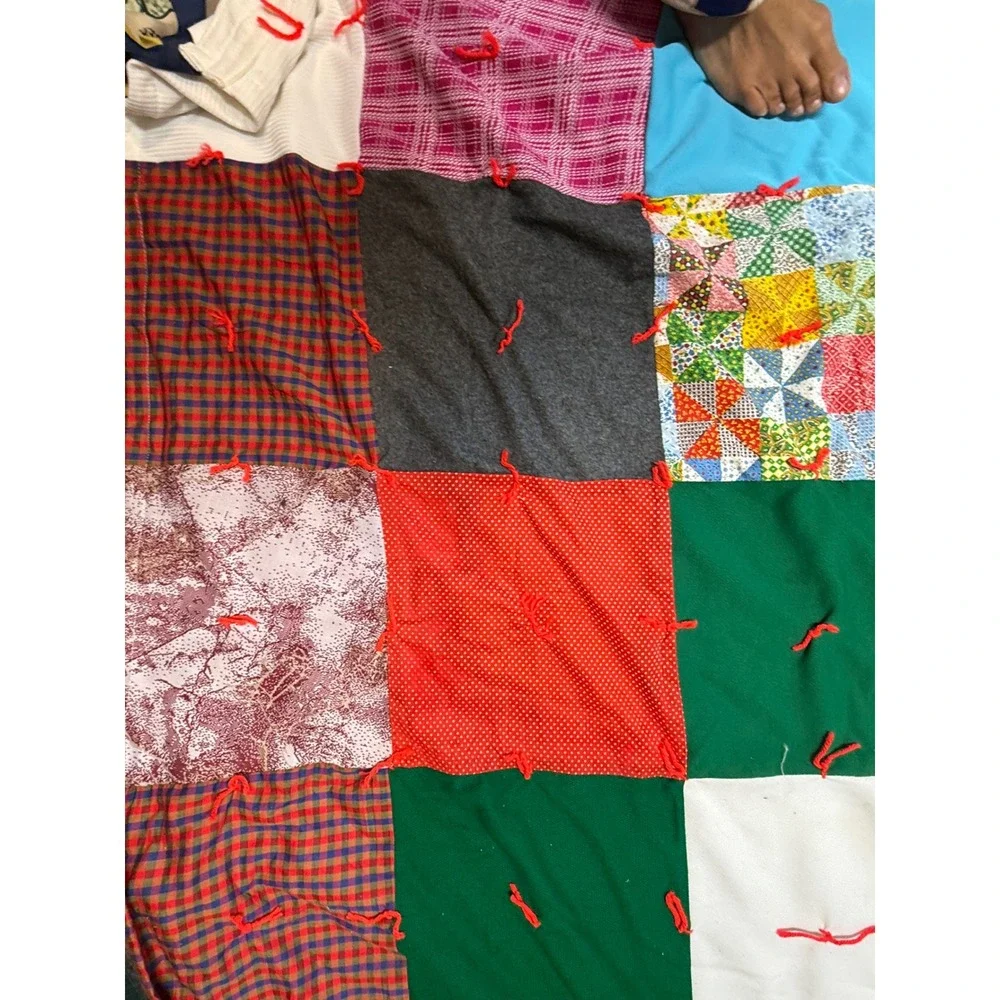 Handmade vintage patchwork