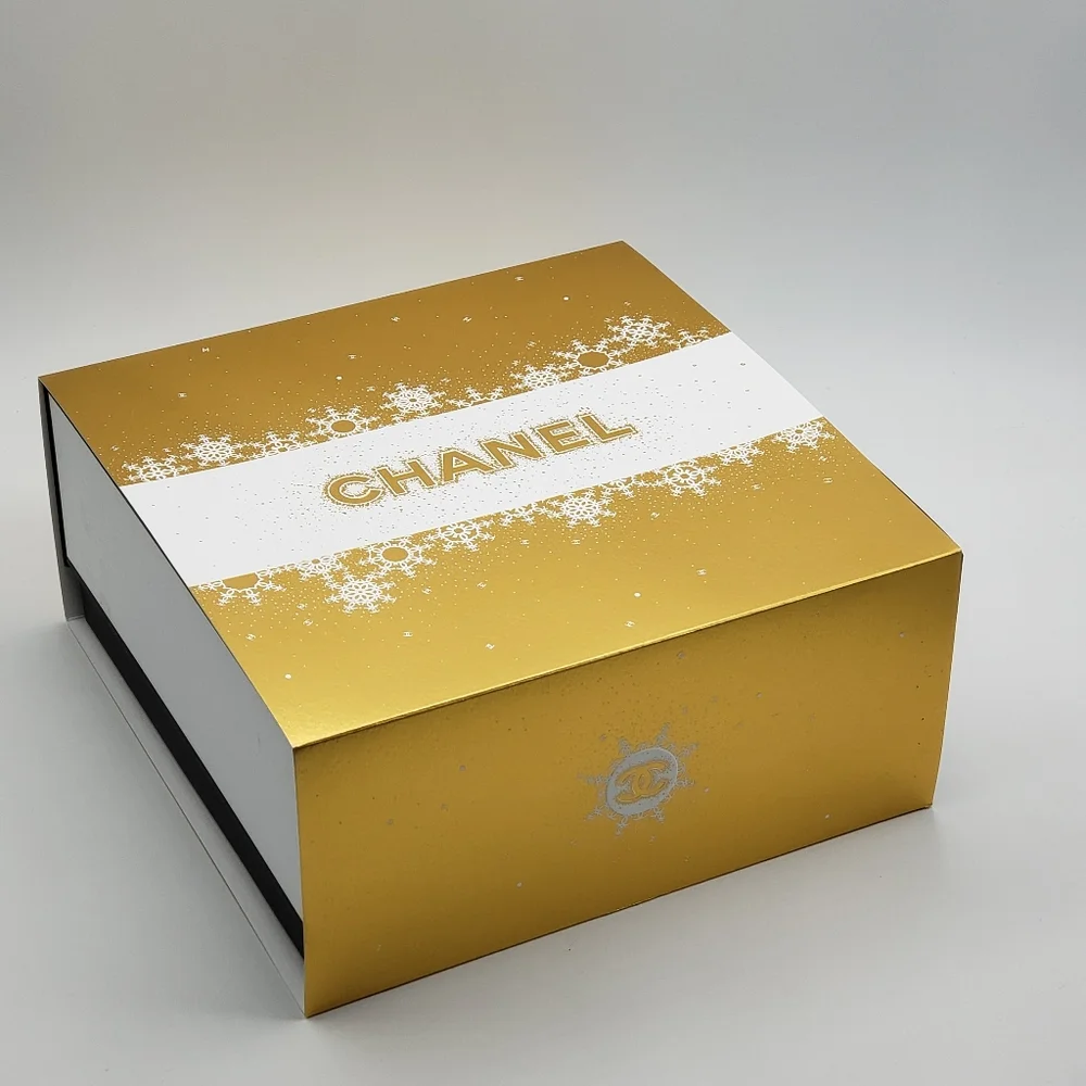 Chanel Holiday Box Card  Bag Snowflake