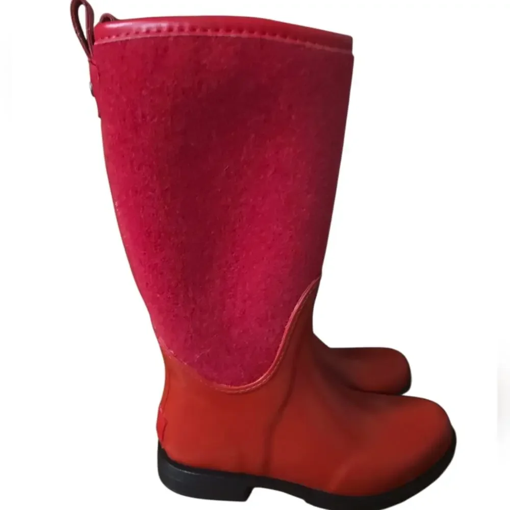 Ugg Wellies Reignfall Red Rainboots