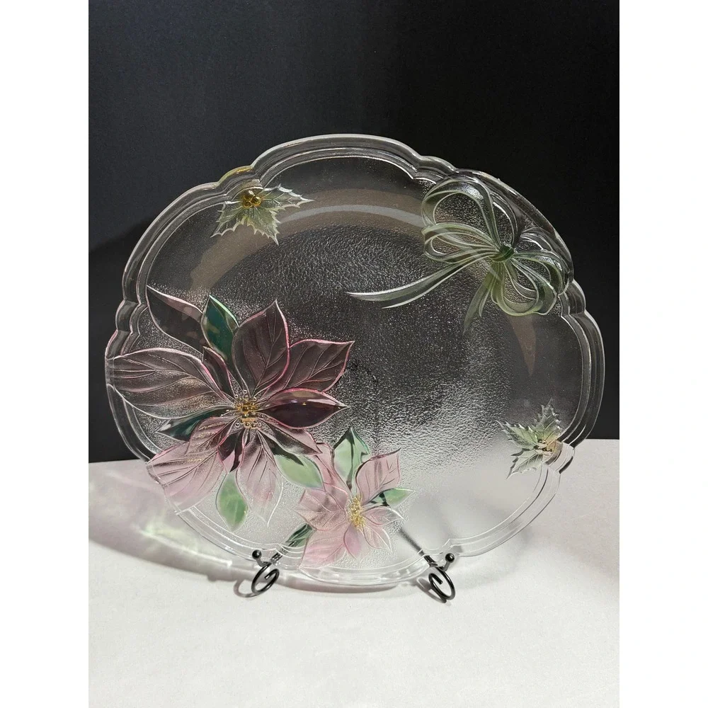 Mikasa holiday poinsettia