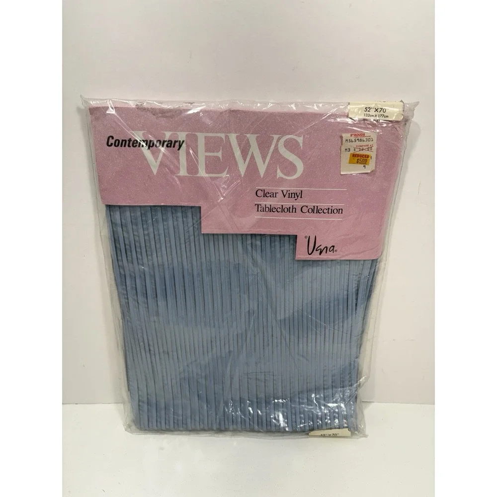 Vinyl Tablecloth Contemporary Views  70