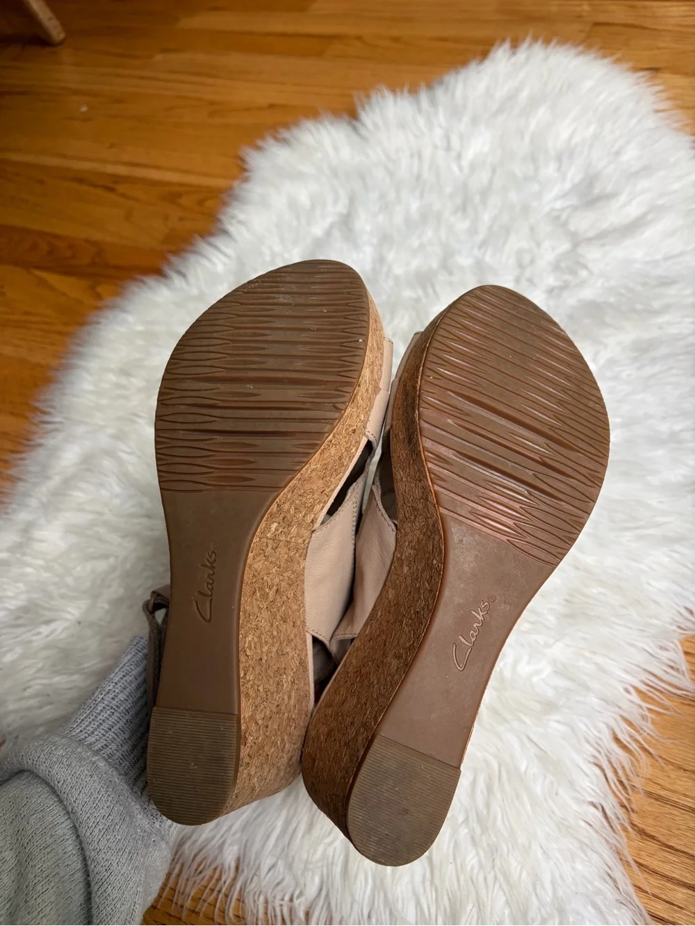 Clarks cork padded