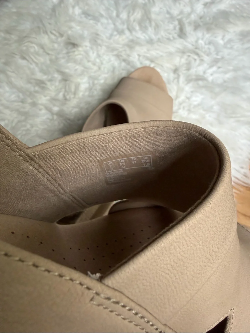 Clarks style tan