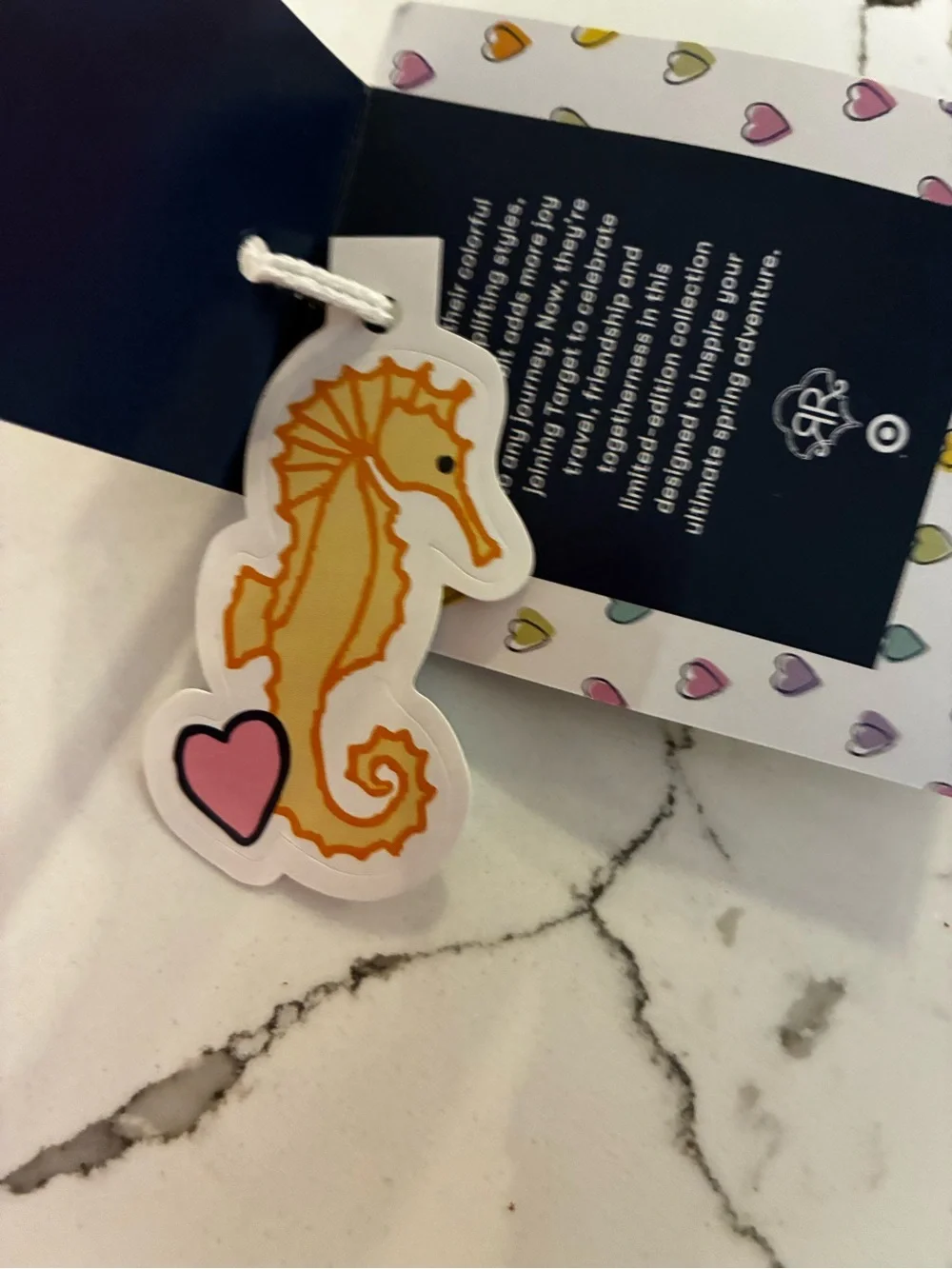 Roller Rabbit bright seahorse