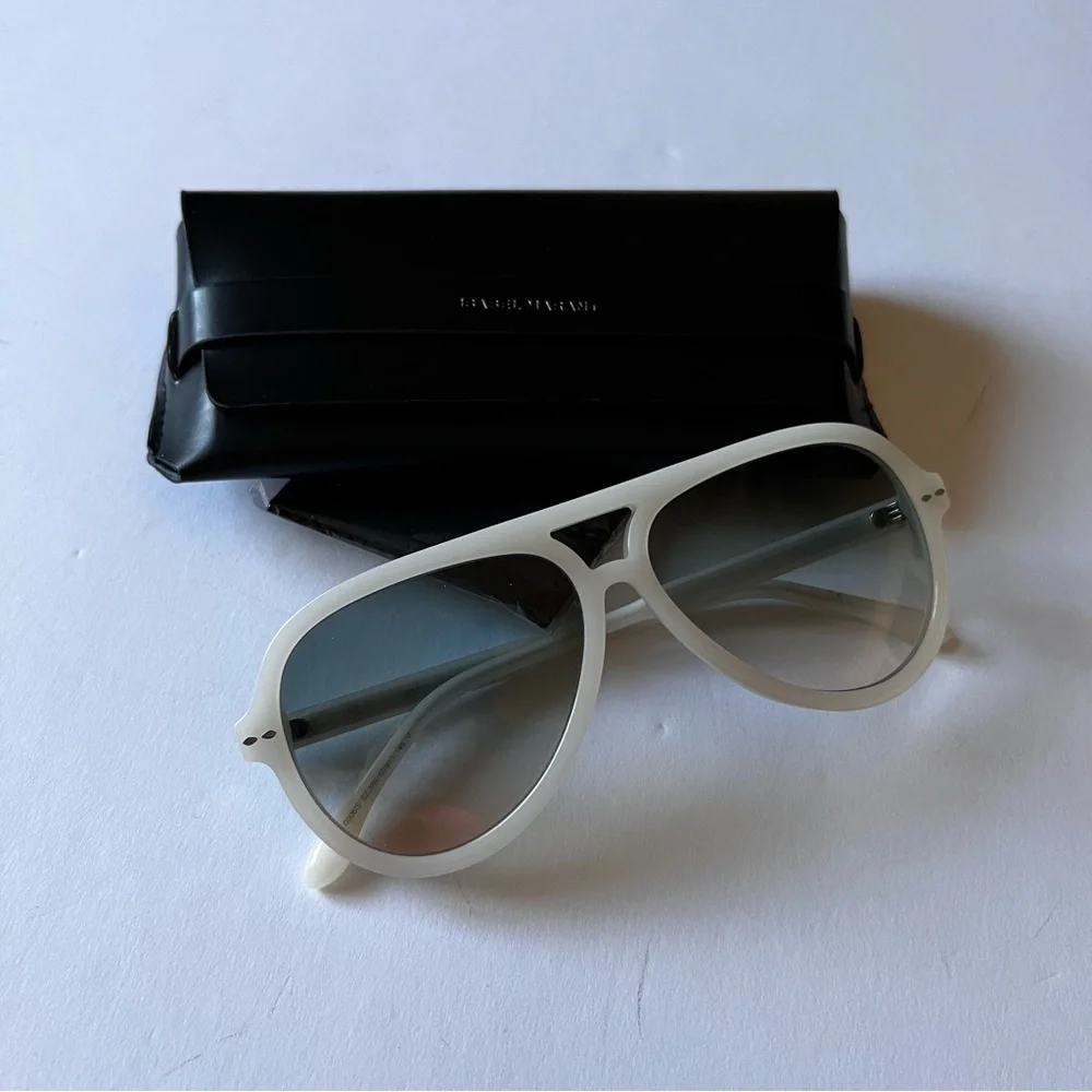 Isabel Marant white safilo uv