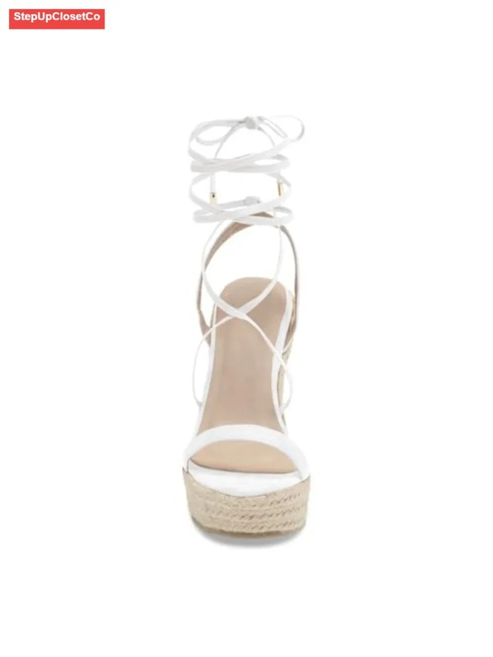 Women's Espadrille Wedges Lace Up Platform Ankle Cross Strap Slingback Summer