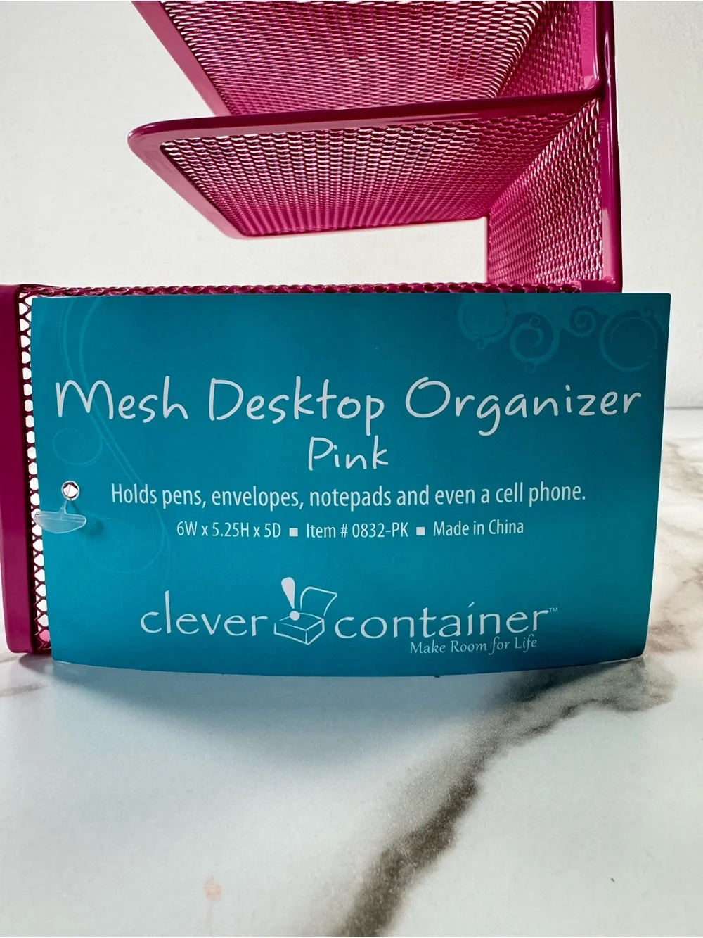 2 Pcs 3-Drawer & Compartment Metal Mesh Office Home Desktop Storage Organizer