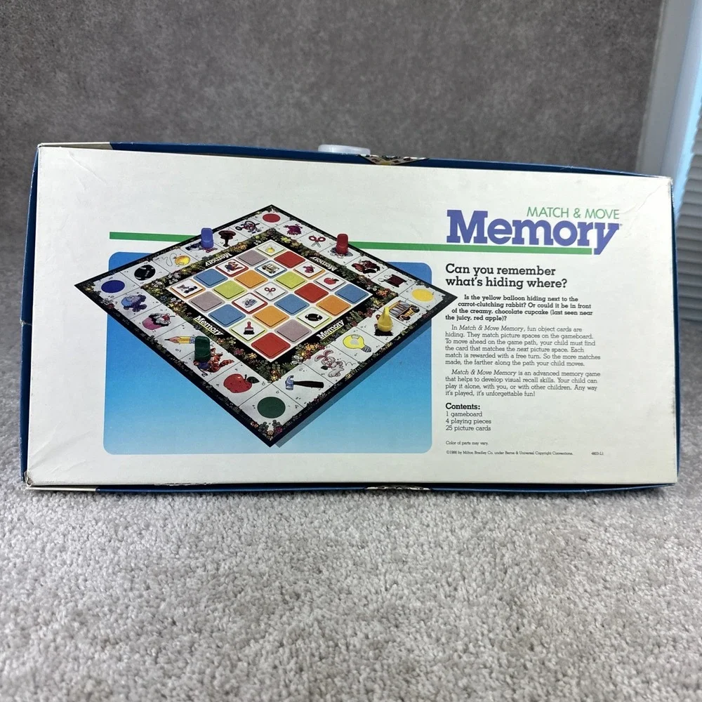 Milton Bradley product vintage
