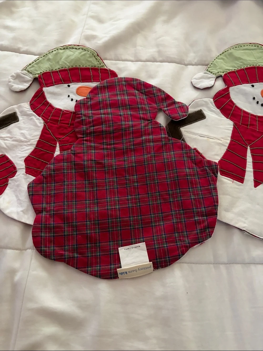 Pottery Barn Kids festive red